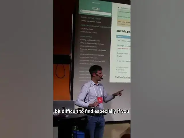 Video thumbnail for Exploring Ansible Documentation #ansible #documentation #opensource #devops