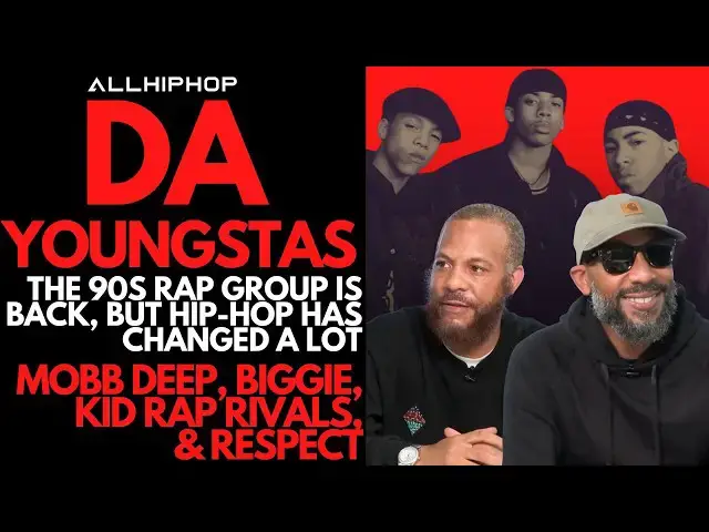 'Video thumbnail for Da Youngstas on Nas, Almost Signing To Biggie, Naughty By Nature's Impact & Their 35-Year Return'