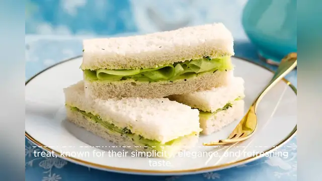 Video thumbnail for Cucumber sandwiches