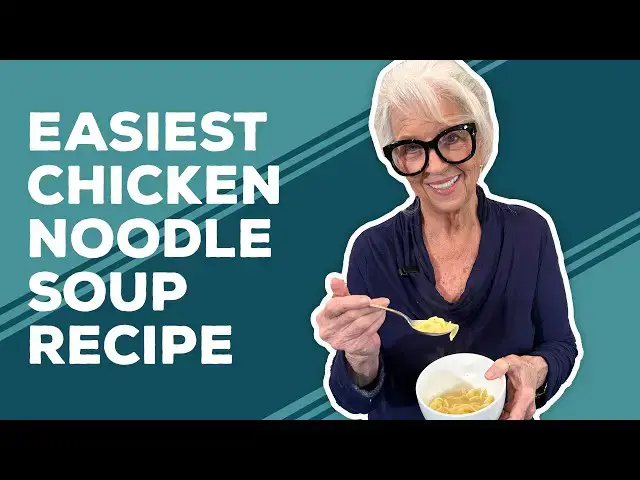 Video thumbnail for Love & Best Dishes: Carol's Chicken Noodle Soup Recipe | Easy Soups to Make