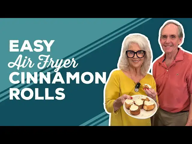 Video thumbnail for Love & Best Dishes: Easy Air Fryer Cinnamon Rolls Recipe | Air Fryer Week