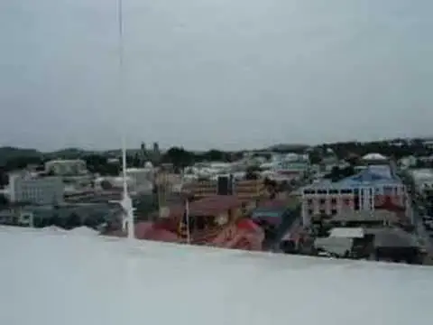 Video thumbnail for Antigua from the front of the P&O Arcadia ship