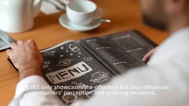 Video thumbnail for menu design Price