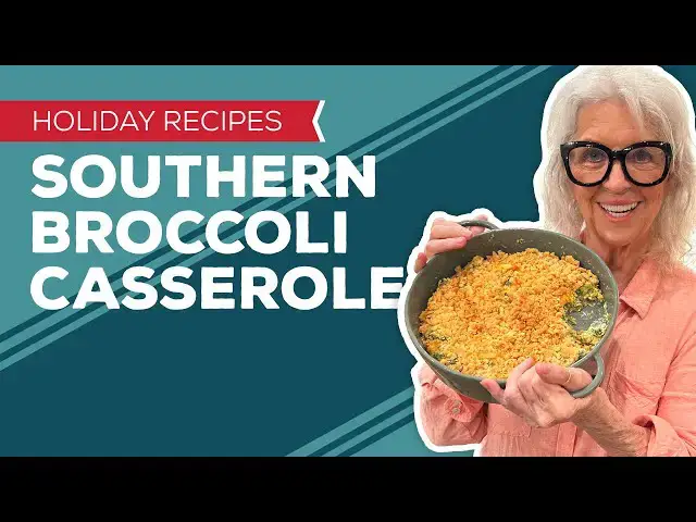 Video thumbnail for Holiday Cooking & Baking: Southern Broccoli Casserole Recipe