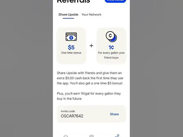 Video thumbnail for Upside App - Use promo code OSCAR7642 for a 15¢/gal bonus on first purchase.