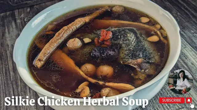 Video thumbnail for Silken Chicken Herbal Soup| Warm up Your Body| @mrs5cookbook