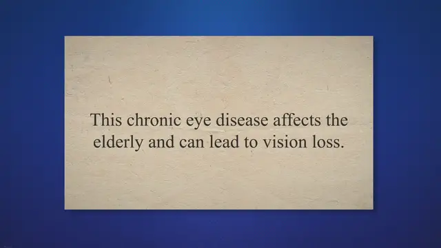 'Video thumbnail for The Complete Guide to Age-Related Macular Degeneration: Causes, Symptoms, and Prevention'