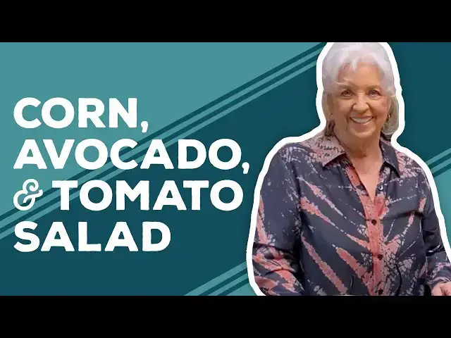 Video thumbnail for Quarantine Cooking: Corn, Avocado, and Tomato Salad Recipe
