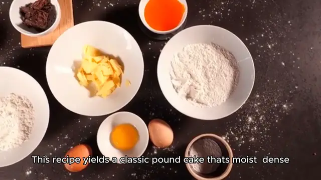 Video thumbnail for pound cake recipe