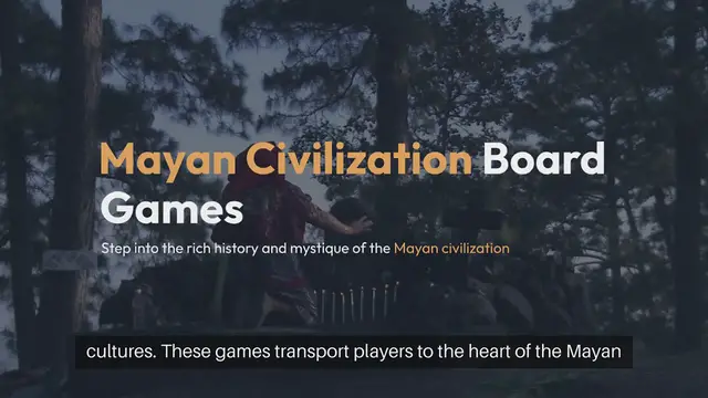 Video thumbnail for Mayan Civilization Board Games
