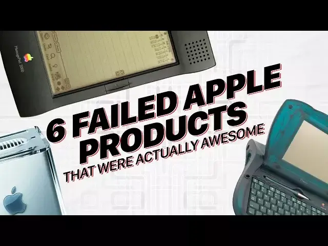 'Video thumbnail for 6 Failed Apple Products That Were Actually Awesome'