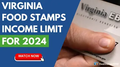'Video thumbnail for Virginia Food Stamp Income Limits for 2024'