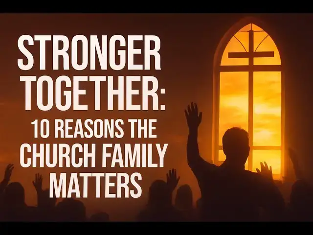 'Video thumbnail for Stronger Together: 10 Reasons the Church Family Matters”'