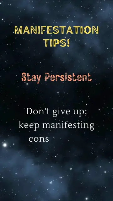 Video thumbnail for Manifestation Tips!