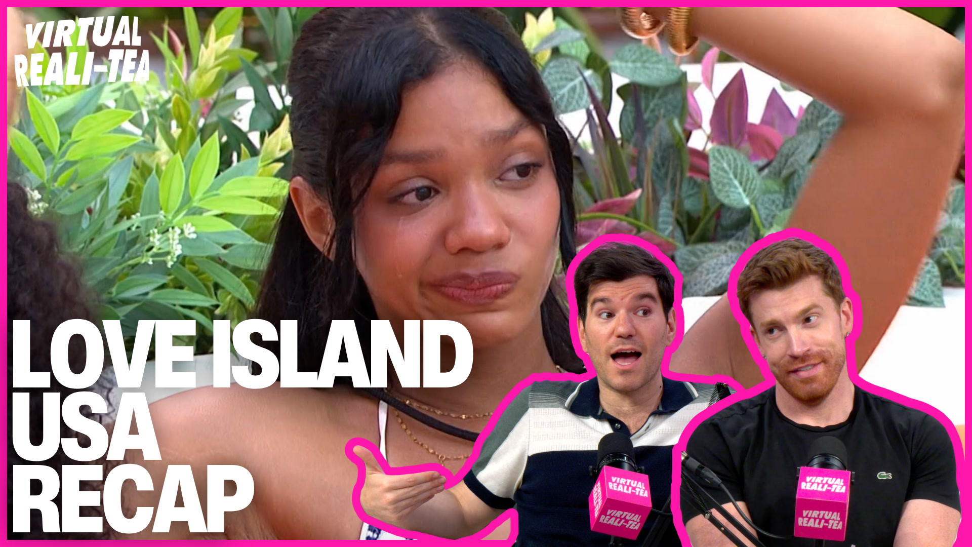 Video thumbnail for 'Love Island USA' recap: Melanie triggered by Sincere, Kayda & Kenzie denies Zach's chat, VRT unpacks episode 3