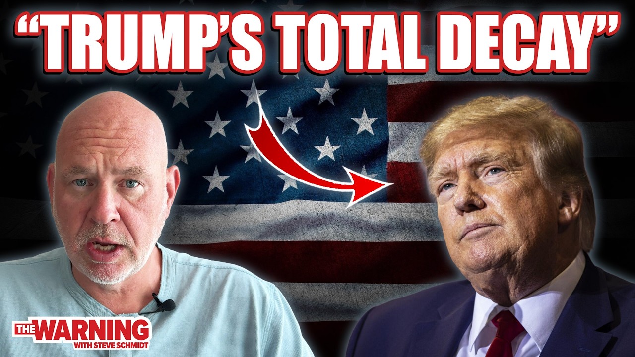 Video thumbnail for Donald Trump Is Falling to Pieces | Steve Schmidt