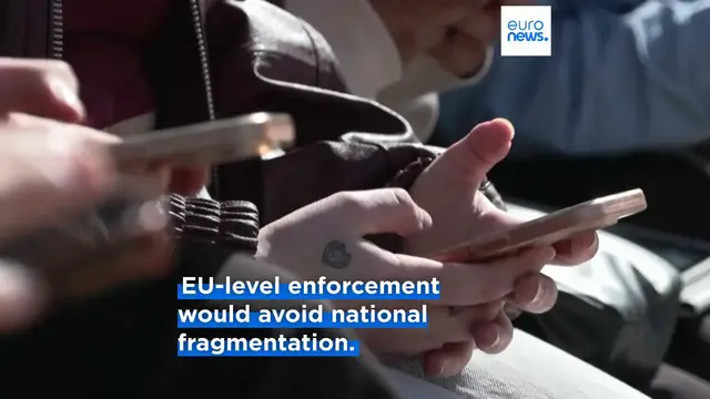 Video thumbnail for The Netherlands, Spain push for EU-wide minimum age on social media