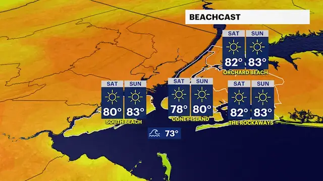 Video thumbnail for Simply stunning: Your weekend weather for The Bronx