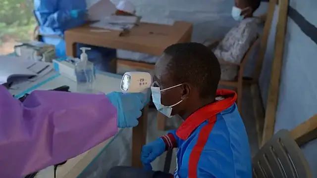Video thumbnail for Fear and misinformation hamper Ebola response efforts in DR Congo