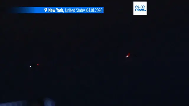 Video thumbnail for Captured Venezuelan leader Nicolás Maduro arrives in New York as future of country remains unclear