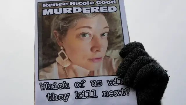 Video thumbnail for US law enforcement clashes with protesters after fatal immigration shooting