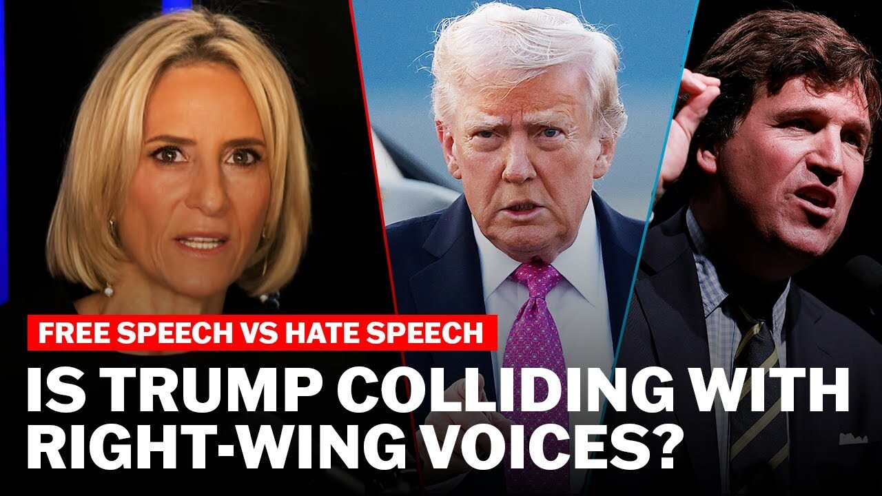 Video thumbnail for How Trump's free speech crackdown is angering the Right