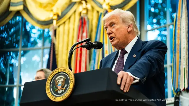 'Video thumbnail for Trump wants new census count based on legal status and 2024 data'