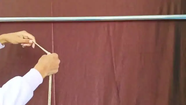 Video thumbnail for Macrame curtain tutorial _ easy wall curtain DIY _ boho room decor