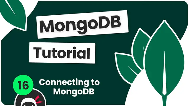 Video thumbnail for Complete MongoDB Tutorial #16 - Connecting to MongoDB