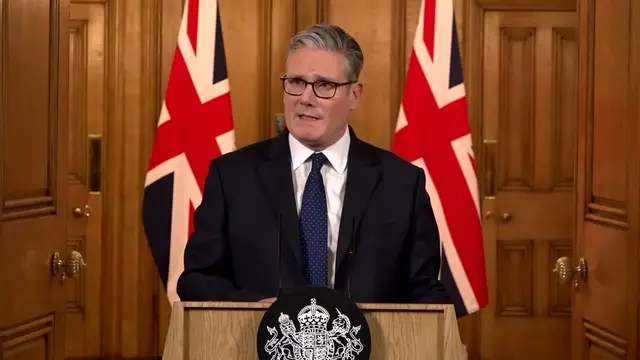'Video thumbnail for WATCH IN FULL: Sir Keir Starmer addresses the nation after Manchester synagogue attacks - 'Hatred is rising''