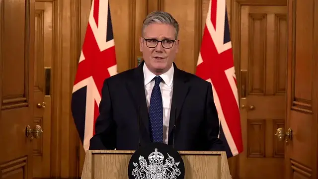 'Video thumbnail for WATCH IN FULL: Sir Keir Starmer addresses the nation after Manchester synagogue attacks - 'Hatred is rising''