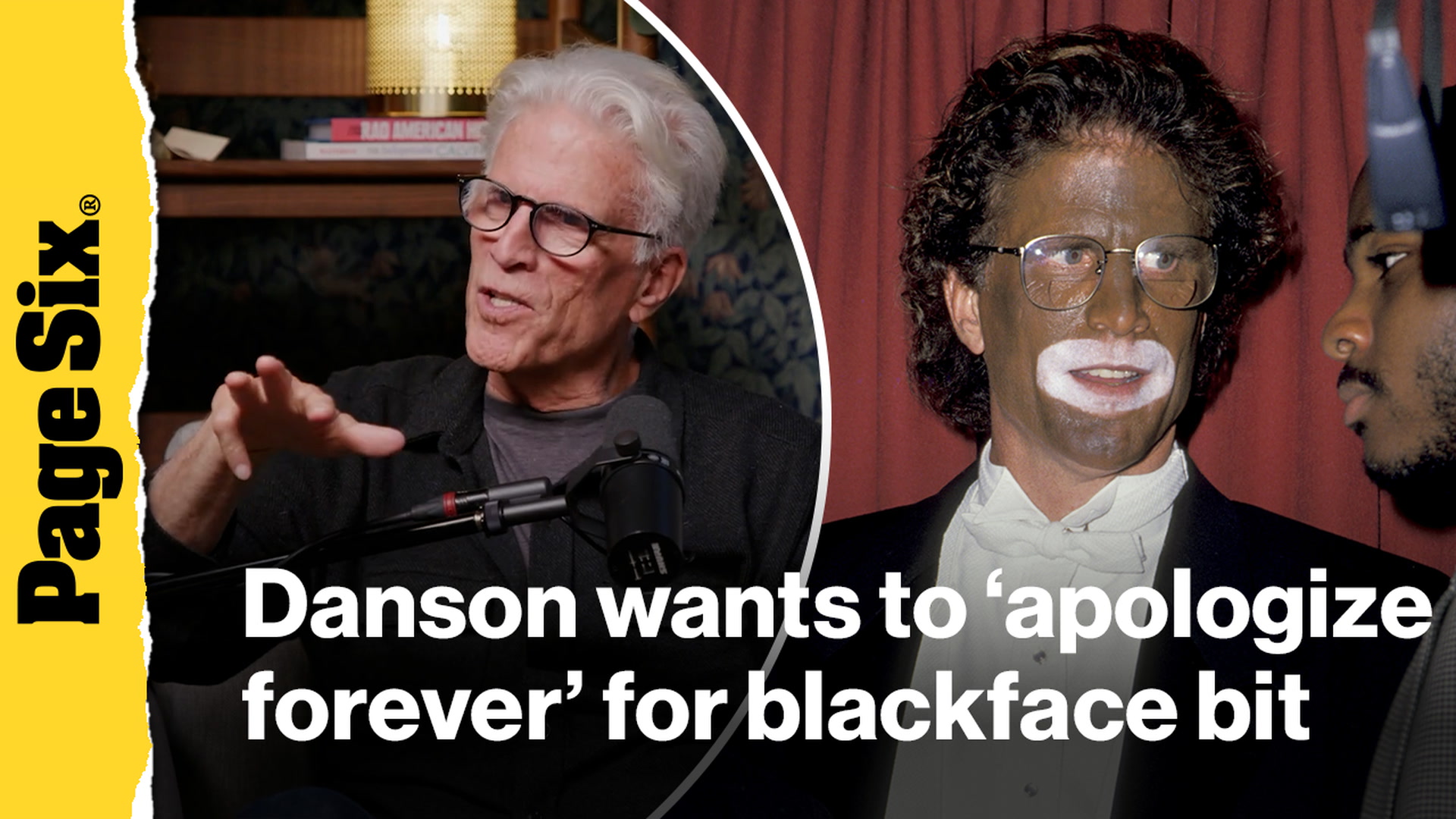 Video thumbnail for Ted Danson apologizes for blackface stunt at then-girlfriend Whoopi Goldberg's 1993 roast
