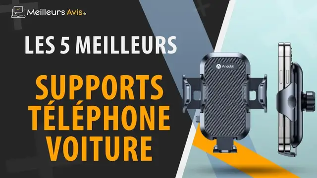 Video thumbnail for ⭐️ MEILLEUR SUPPORT TELEPHONE VOITURE - Comparatif 2023