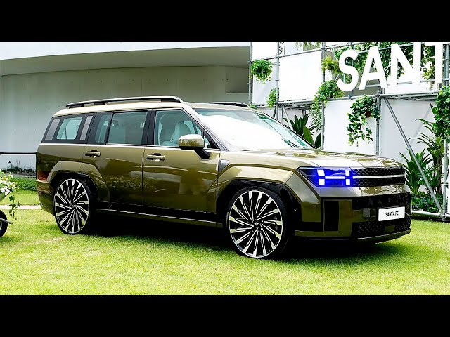 Video thumbnail for HYUNDAI SANTA FE 2024: UM ELEGANTE LANÇAMENTO COM UM DESIGN ROBUSTO INSPIRADO NA LAND ROVER