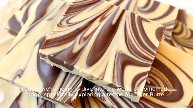 Video thumbnail for Tiger Butter Homemade Fudge recipe