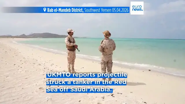 Video thumbnail for Trump threatens Houthis with 'major military punishment' after strikes on Saudi tankers in Red Sea
