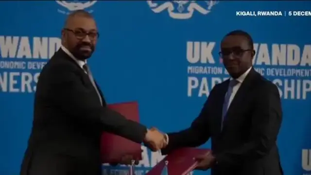 'Video thumbnail for Rwanda to receive 250 migrants expelled by the US'