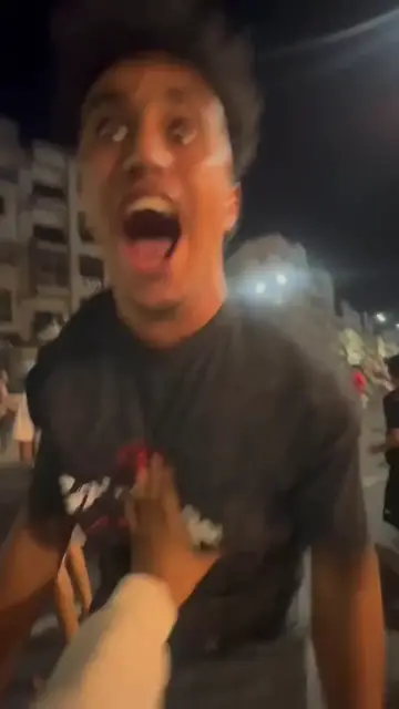 Video thumbnail for Elation in the Streets as Morocco Reaches the World Cup Round of 16