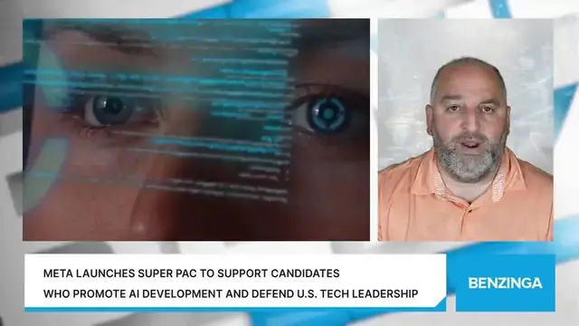 'Video thumbnail for Meta Launches Super PAC To Support Candidates Who Promote AI Development And Defend U.S. Tech Leadership'