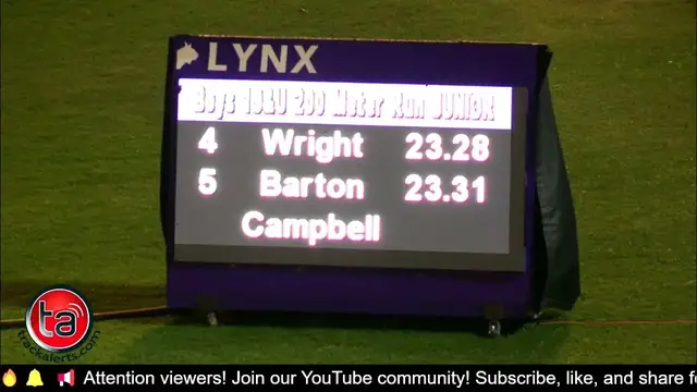 Video thumbnail for Blazing the Track: U20 Boys' 200m Dash at JAAA's Quest to Budapest