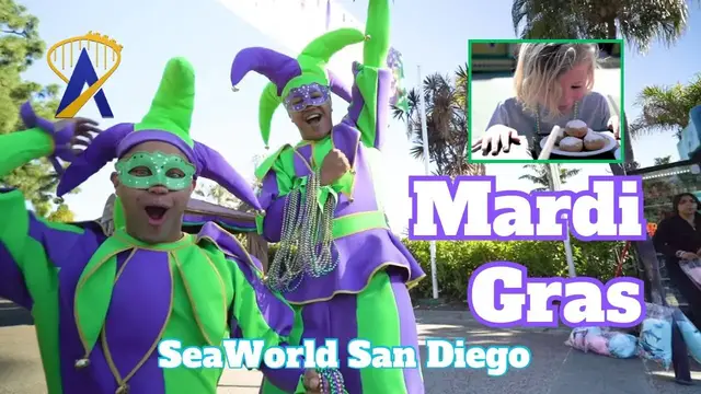 'Video thumbnail for SeaWorld San Diego Mardi Gras Overview'