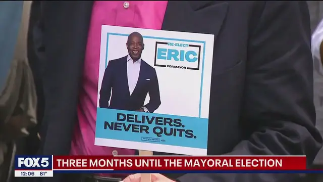'Video thumbnail for Nearly 100 faith leaders across NYC endorse Adams for mayoral race'