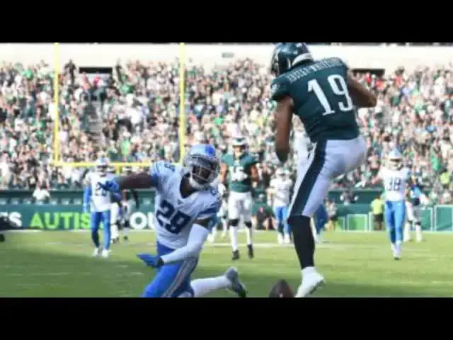'Video thumbnail for Lord Brunson: eagles' arcega-whiteside a bust? analyzing coaching moves & wentz's deep throws'