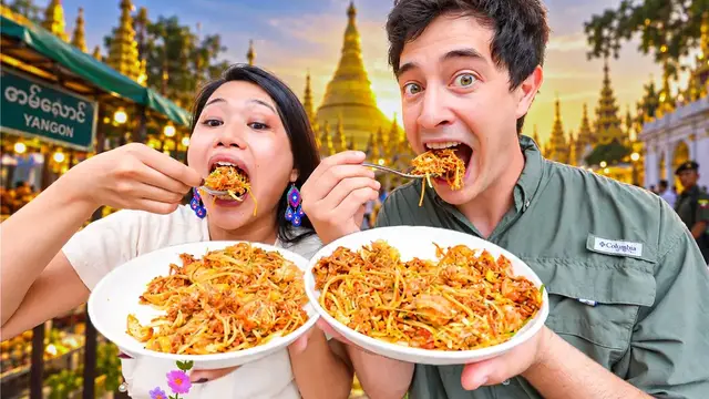 Video thumbnail for I Flew to Myanmar for STREET FOOD... Is It Really Dangerous?!