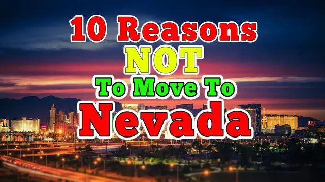 Video thumbnail for Top 10 Reasons NOT to move to Nevada.
