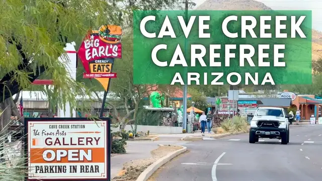'Video thumbnail for Cave Creek & Carefree Arizona Tour 2025 4K'