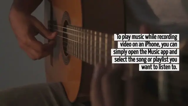 'Video thumbnail for How To Play Music While Recording Video On Iphone'