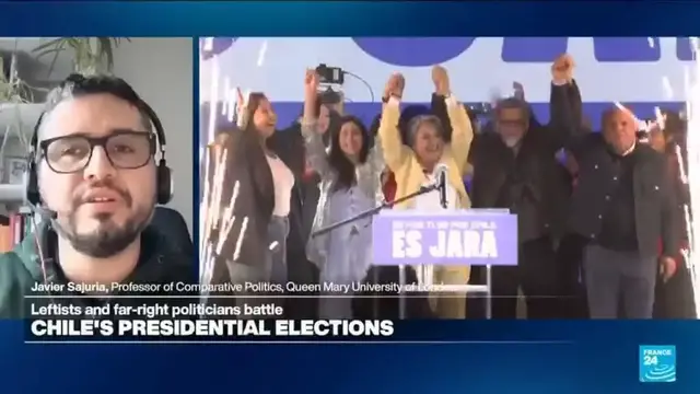 'Video thumbnail for Chilean far-right looms large in election dominated by rising crime'