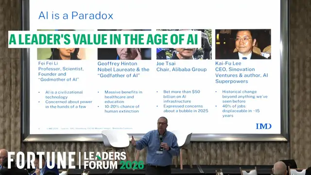 Video thumbnail for A Leader's Value in the Age of AI