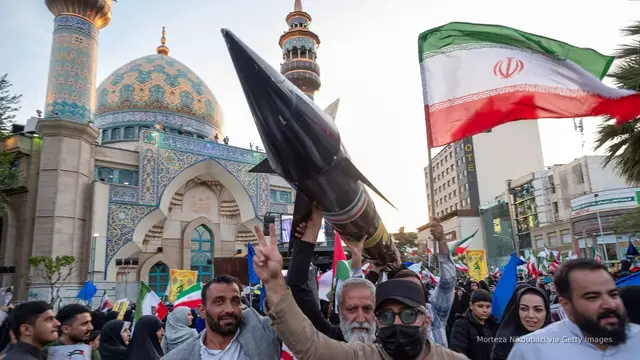 Video thumbnail for Iran wants to mass-produce missiles, Israel says it may strike again